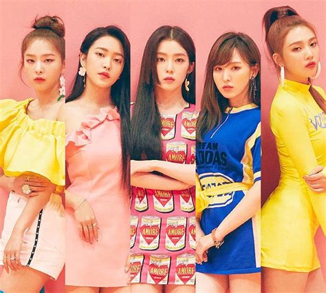 red velvet members height.